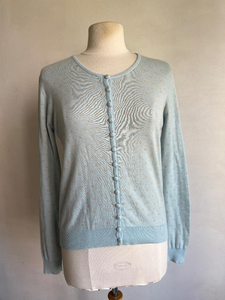 zilch vestje maat s lichtblauw, Zo goed als nieuw, Maat 36 (S), Zilch, Verzenden