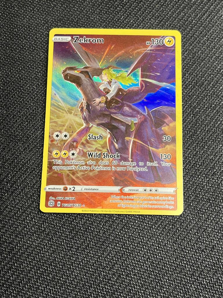 Zekrom (BRS TG05), Ophalen of Verzenden, Nieuw, Losse kaart, Foil