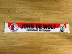 Feyenoord sjaal john de wolf, Verzamelen, Ophalen of Verzenden, Zo goed als nieuw, Feyenoord, Vaantje of Sjaal