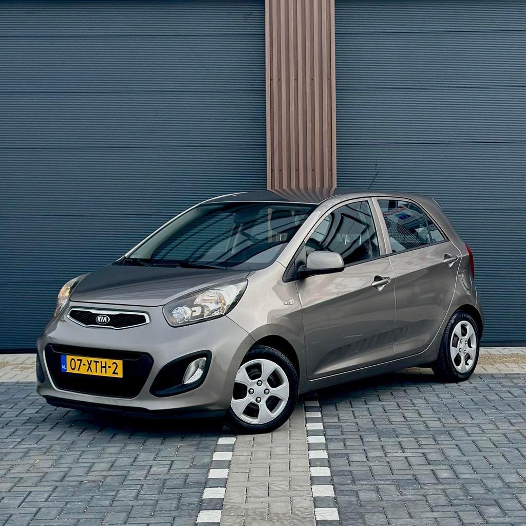 Kia Picanto 1.2 5-DRS Dealeronderhouden Comfort Pack | Airco, Auto's, Voorwielaandrijving, Euro 5, Zwart, 4 cilinders
