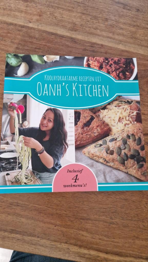 Koolhydraatarme Recepten uit Oanh's Kitchen Kookboek, Boeken, Ophalen of Verzenden, Zo goed als nieuw, Gezond koken, Overige gebieden