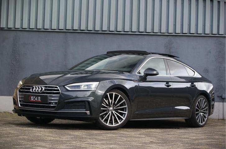 Audi A5 Sportback 2.0 TFSI 190PK S-Line S-Tronic Panorama/LE, Auto's, Audi, Bedrijf, Te koop, A5, ABS, Airbags, Airconditioning