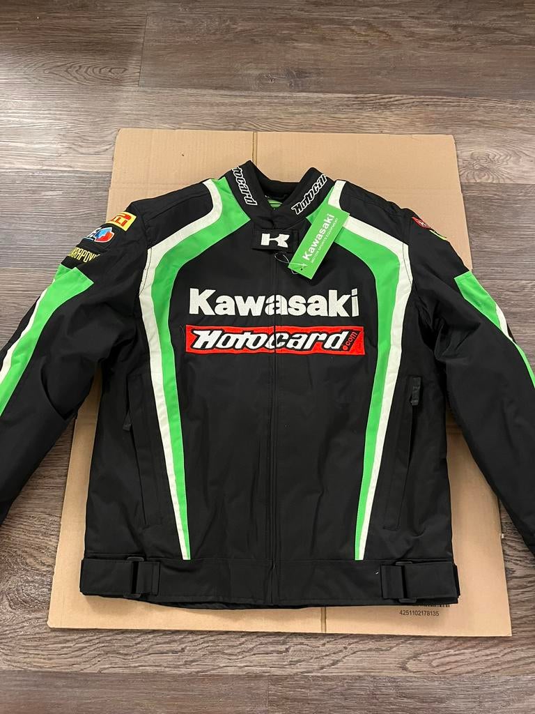 Kawasaki Classic Motorjas (Maat M) Vintage 4 Seasons, Motoren, Kleding | Motorkleding, Ophalen of Verzenden, Nieuw zonder kaartje