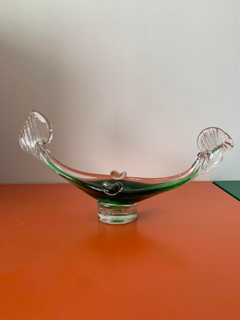 Murano glas Gondola asbak, Antiek en Kunst, Antiek | Glas en Kristal, Ophalen of Verzenden