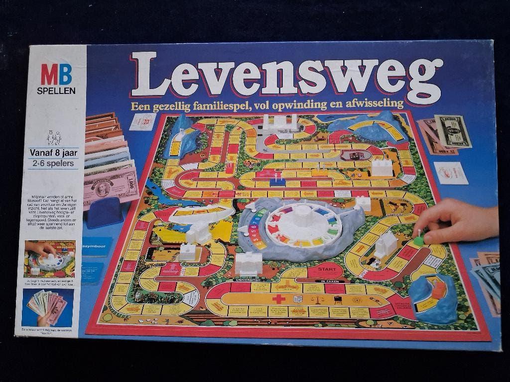 Levensweg, Vijf spelers of meer, Ophalen of Verzenden, Zo goed als nieuw, MB Spellen