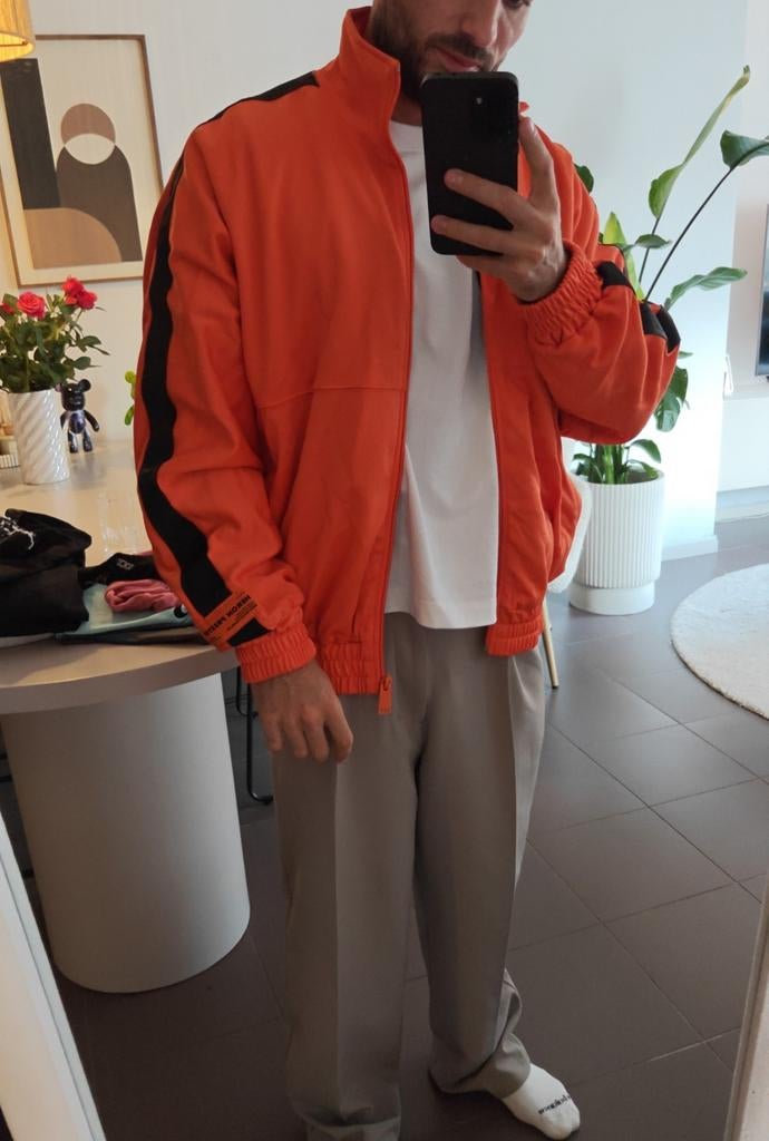 Nieuw Heron Preston Vest Oranje Maat M (Retail €395), Kleding | Heren, Overige Herenkleding, Ophalen of Verzenden, Nieuw, Heron Preston