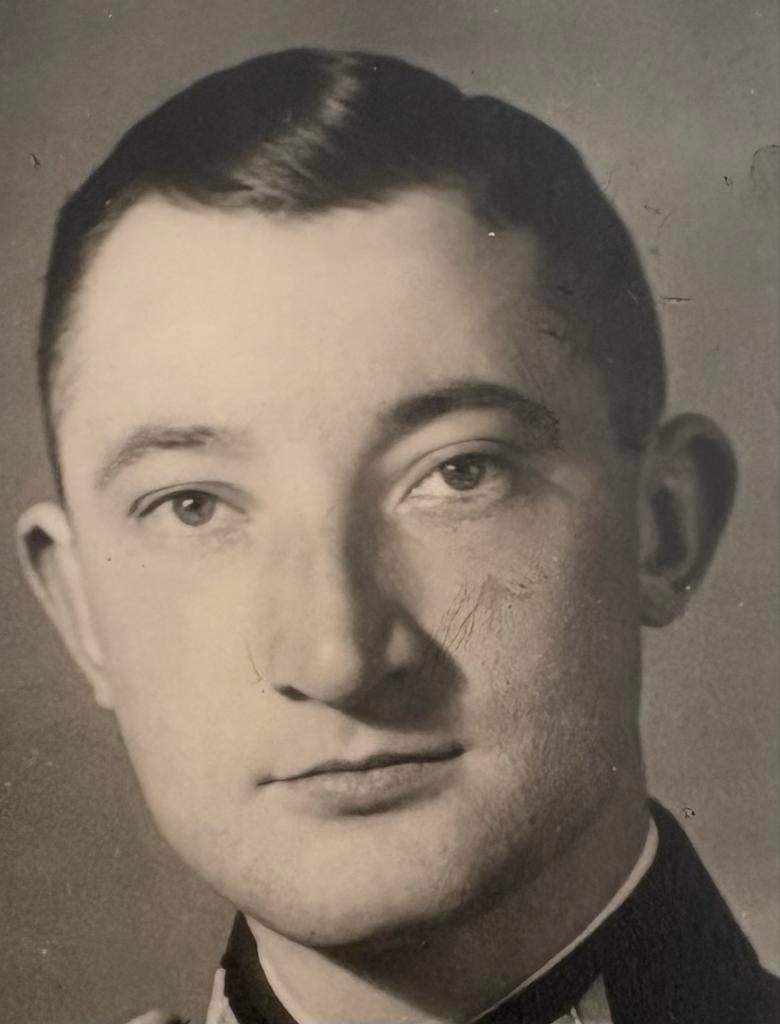 Zwart-wit foto Duitse militair, Verzamelen, Militaria | Tweede Wereldoorlog, Ophalen of Verzenden