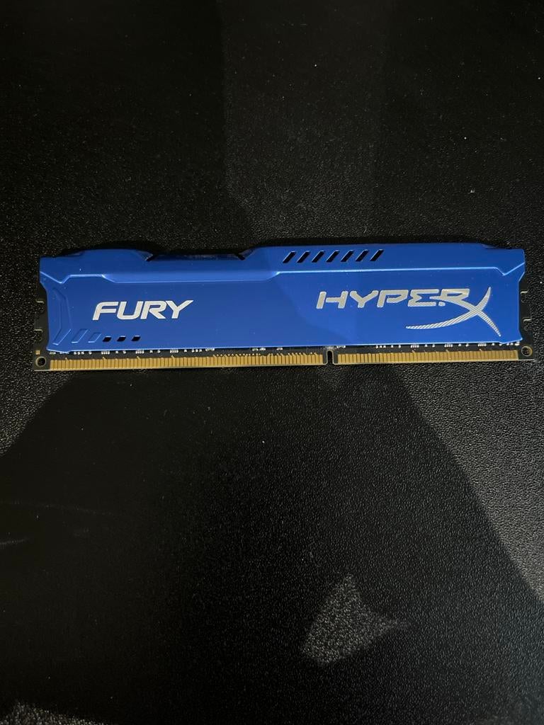 HyperX Fury DDR3 RAM geheugen 2 stuks, Computers en Software, RAM geheugen, Gebruikt, DDR3, Ophalen of Verzenden, Desktop