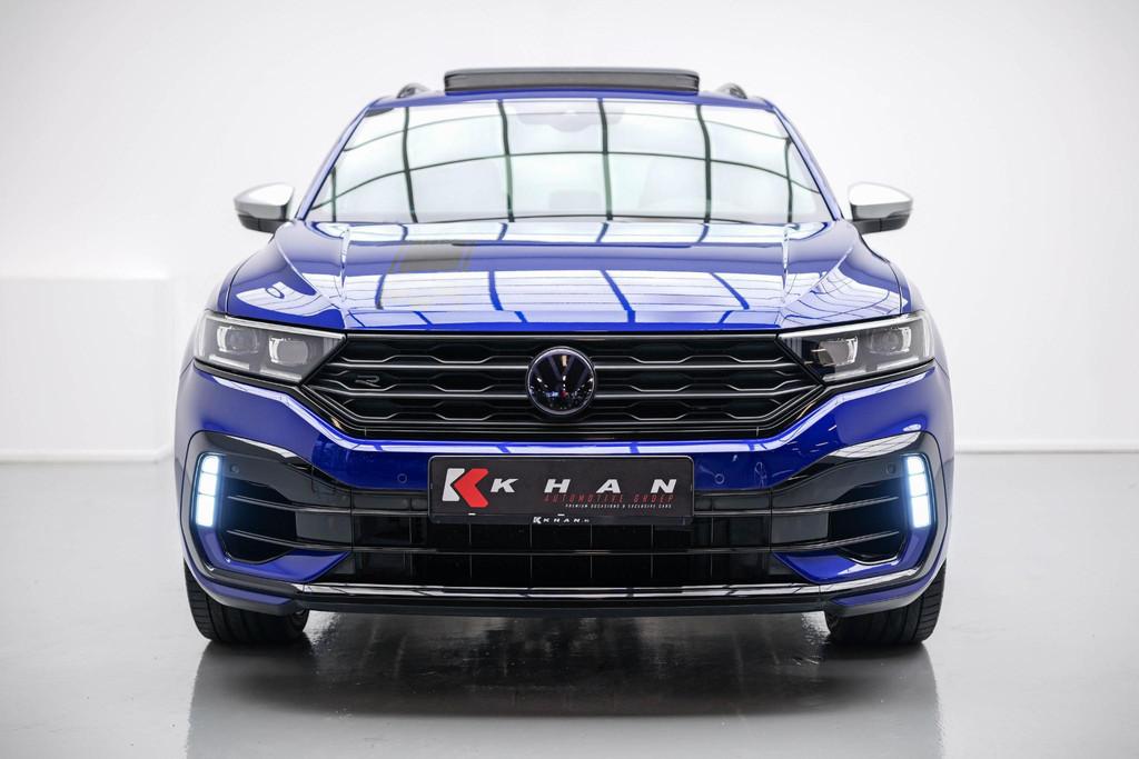 Volkswagen T-Roc 2.0 TSI 4Motion R |Pano|Akra|Dodehoek|Beats, Automaat, Gebruikt, 1984 cc, Blauw