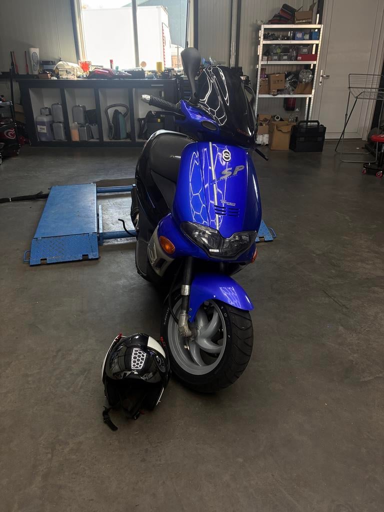 Gilera Runner - 70cc - Brom zonder wok - Tekoop/Teruil, Fietsen en Brommers, Scooters | Piaggio, Ophalen, Zo goed als nieuw, Tweetakt