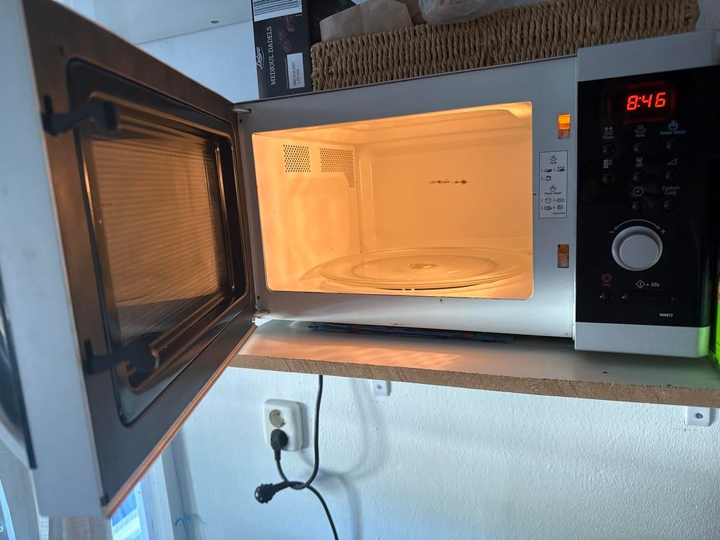 Samsung Magnetron met Grill - Gebruikt, Ophalen, Gebruikt, Grill, Magnetron