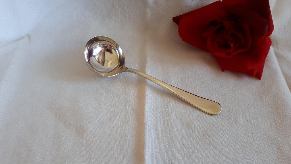 Gero verzilverd 90 | roomlepel | 1923 - 1927 Deense periode, Antiek en Kunst, Verzenden