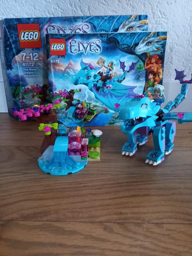 Lego Elves 41172 The Water Dragon Adventure, Kinderen en Baby's, Speelgoed | Duplo en Lego, Ophalen, Zo goed als nieuw, Complete set