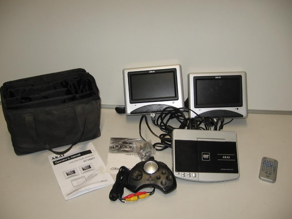 AKAI DVD Speler voor in de auto, Ophalen of Verzenden, Gebruikt, Dvd-speler, Overige merken