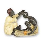 Orientaalse kapper van brons 11x8,3x6,9, Verzenden