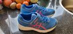 Asics gymschoenen maat 35, blauw/roze, z.g.a.n., Kinderen en Baby's, Kinderkleding | Schoenen en Sokken, Asics, Meisje, Sportschoenen