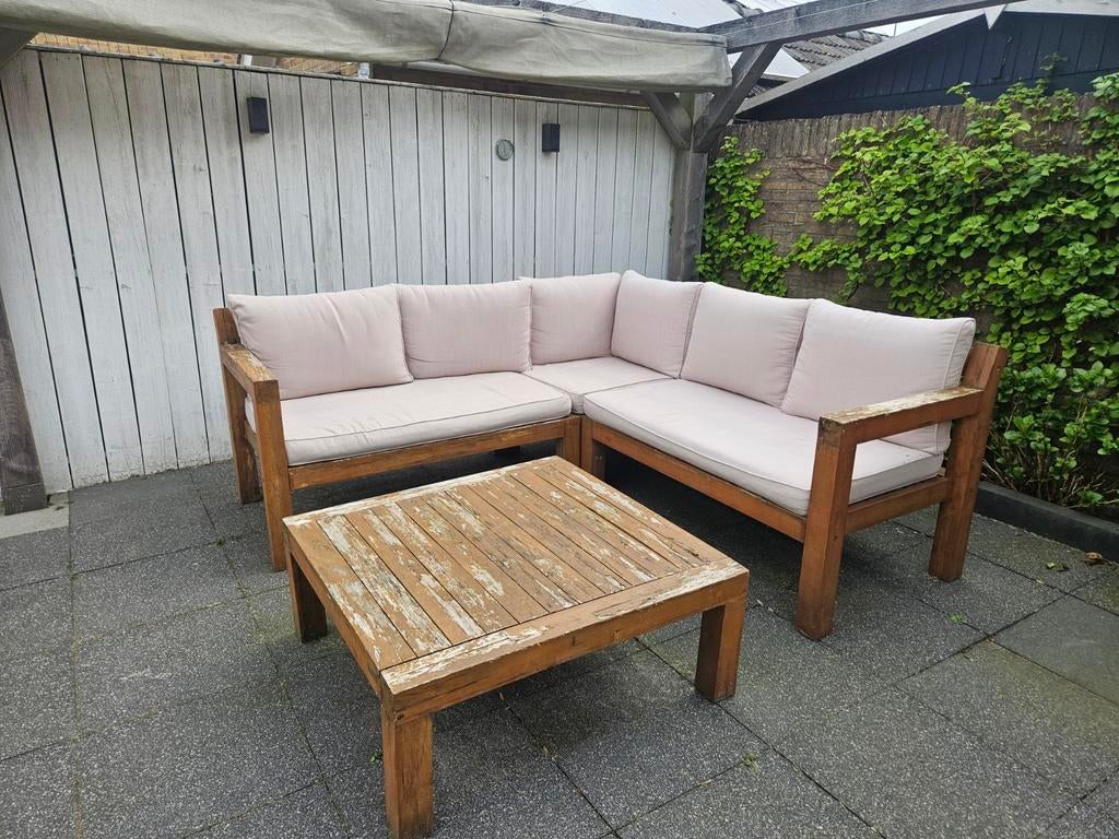 Loungeset tuinset. Karwei, Ophalen, Gebruikt