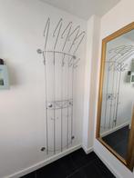 Metalen wandkapstok - Modern en ruimtebesparend design, Huis en Inrichting, Woonaccessoires | Kapstokken, Gebruikt, Metaal, 150 tot 200 cm