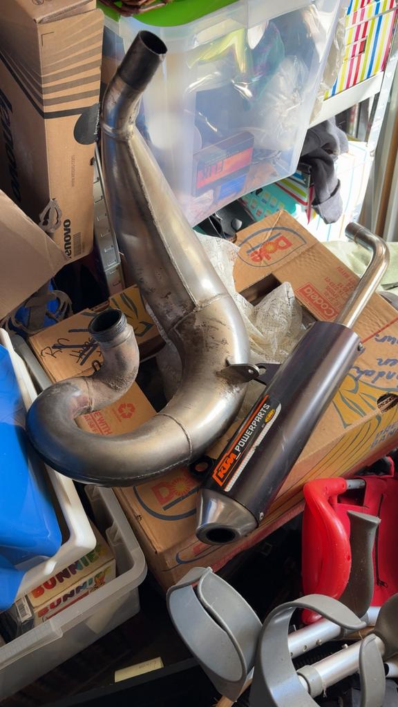 Ktm exc 300 uitlaat, Ophalen, Nieuw