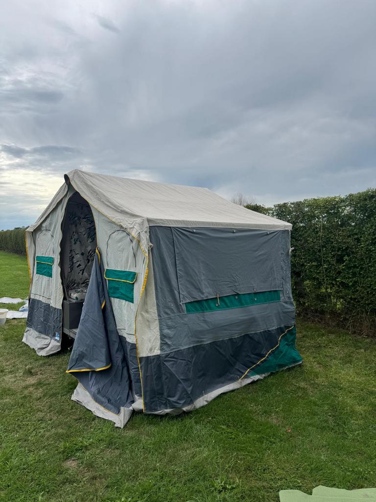 Vouwwagen jamet louisiana, Caravans en Kamperen, Ophalen, Gebruikt, Tot en met 6