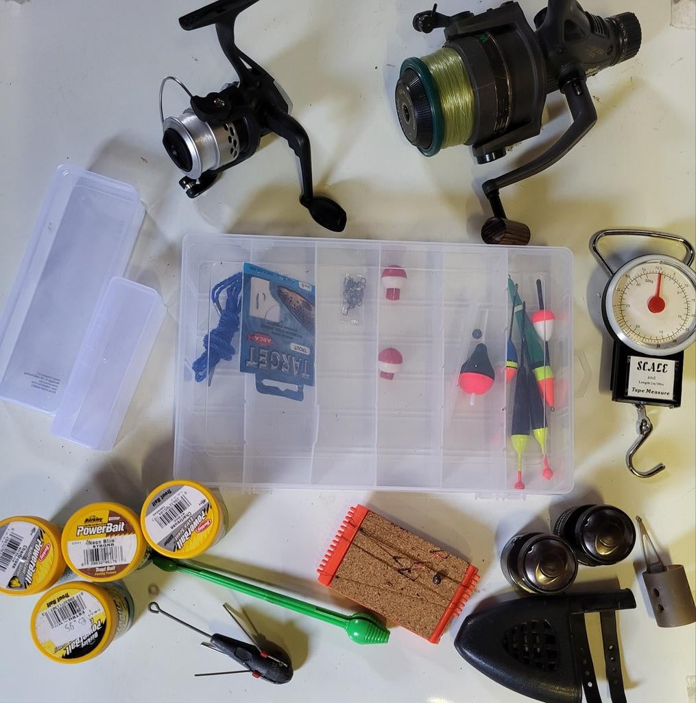 Overige vis spullen, Ophalen