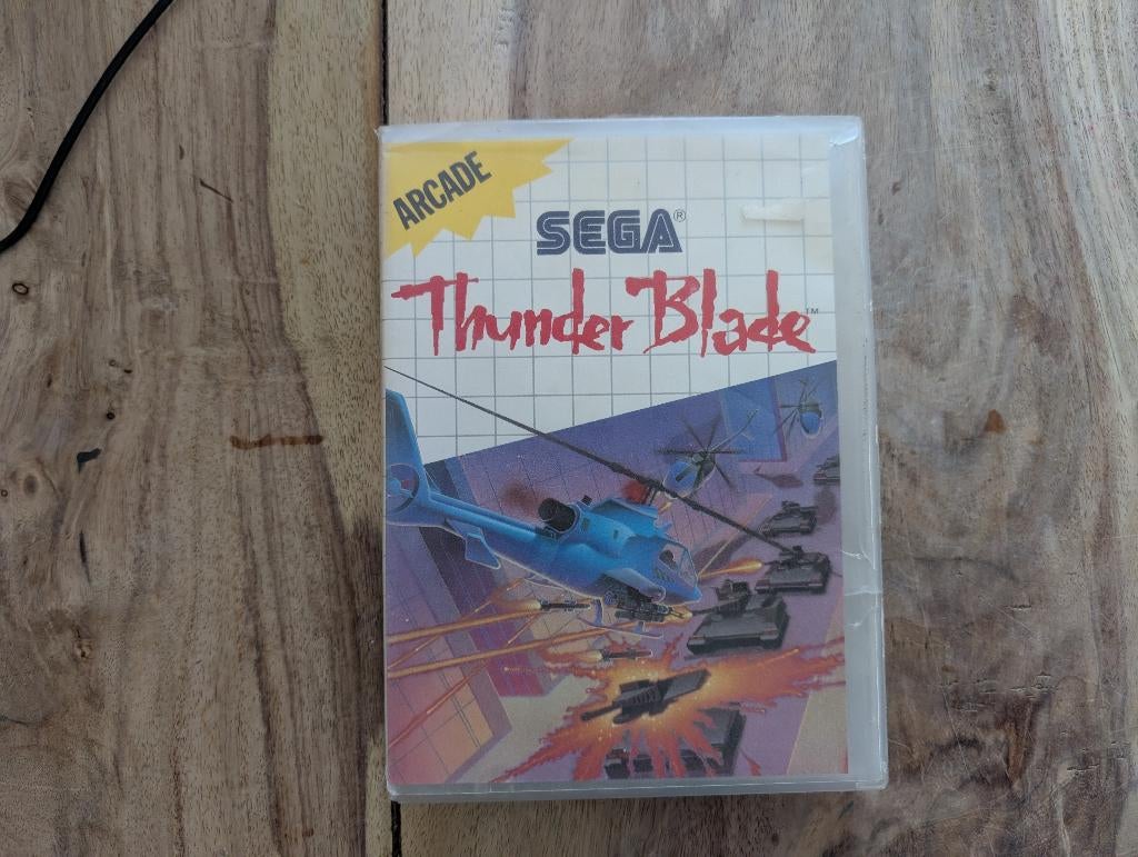 Thunder Blade - Sega Master System game spel, Avontuur en Actie, Gebruikt, 1 speler, Ophalen of Verzenden