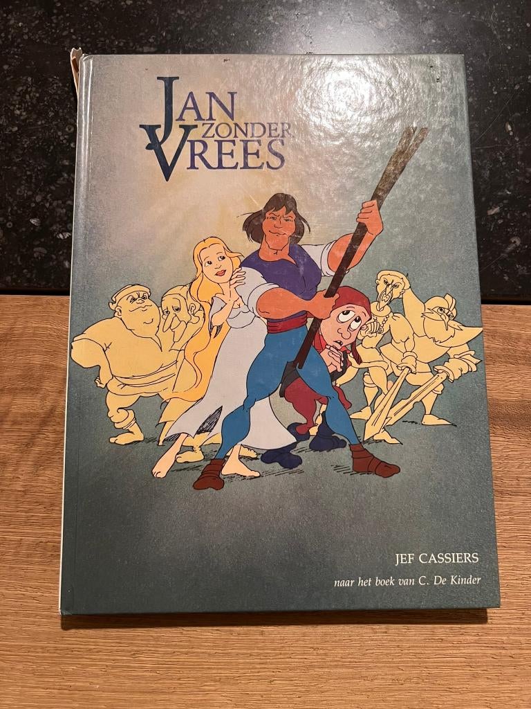 Jan zonder Vrees - Jef Cassiers naar boek van C. De Kinder, Gelezen, Ophalen of Verzenden, Jef Cassiers, Fictie