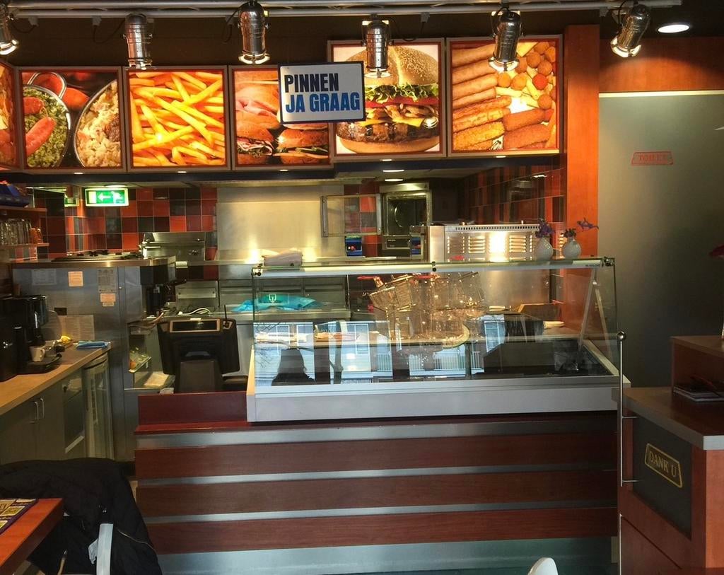 koelvitrine horeca 162, Ophalen