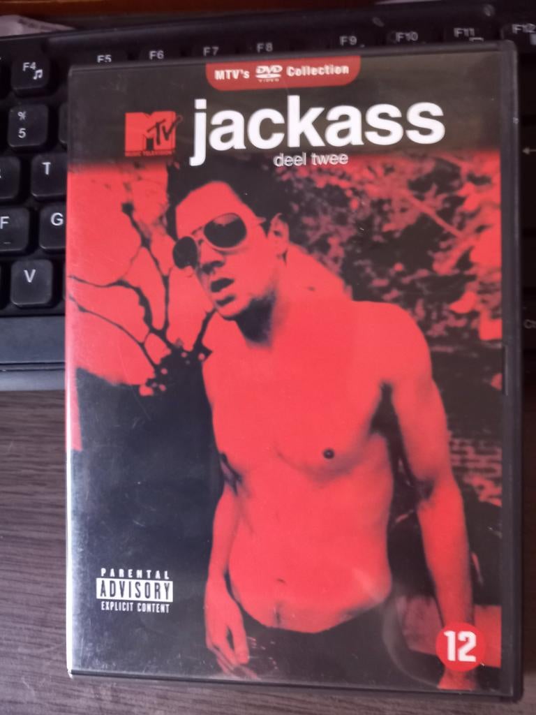 Jackass Deel Twee DVD - MTV's DVD Collection, Vanaf 12 jaar, Ophalen of Verzenden, Gebruikt