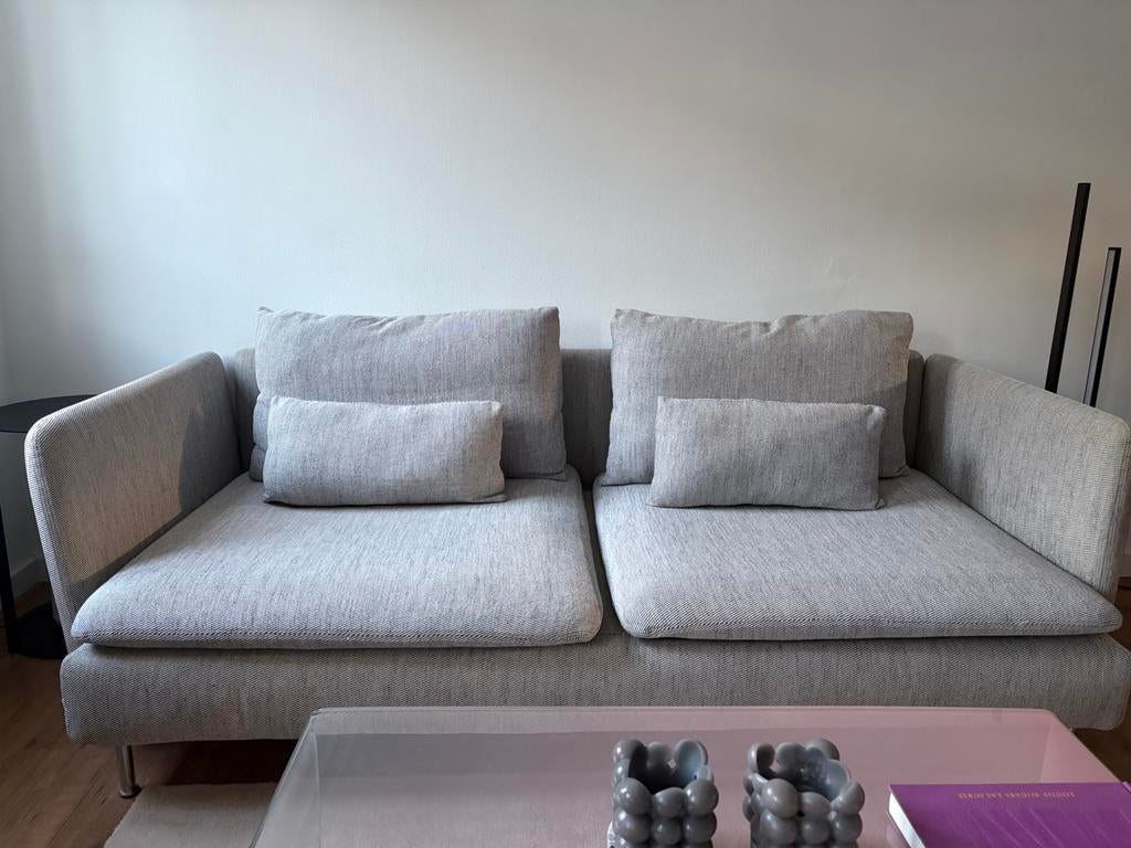 Light grey IKEA couch Soderhamn 3 seater, Ophalen, Zo goed als nieuw, Stof