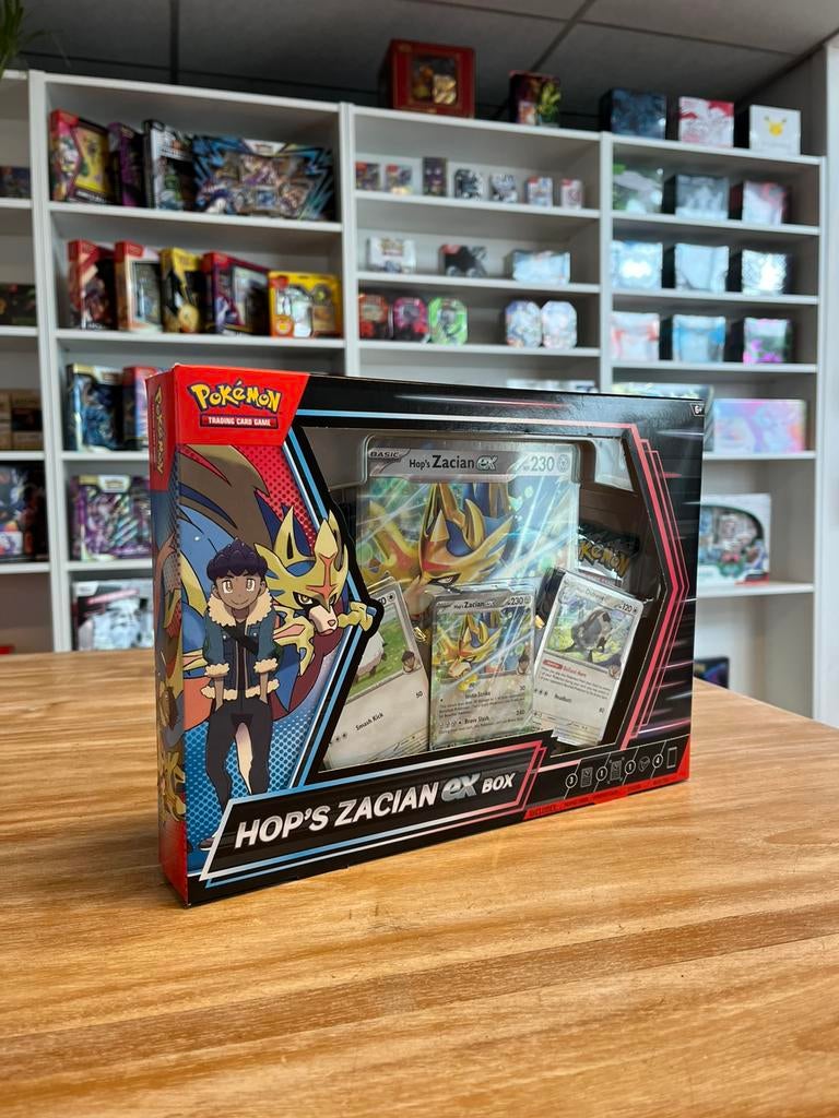 Pokémon Hop's Zacian EX Box, Ophalen of Verzenden, Nieuw
