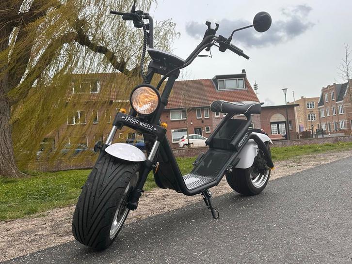 Spyderwheelz E-Chopper - Bouwjaar 2022, Fietsen en Brommers, Snorfietsen en Snorscooters, Gebruikt, Overige merken, Elektrisch