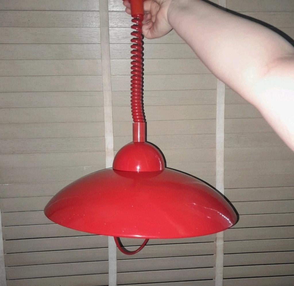 Vintage rode space ace  lamp, Ophalen of Verzenden