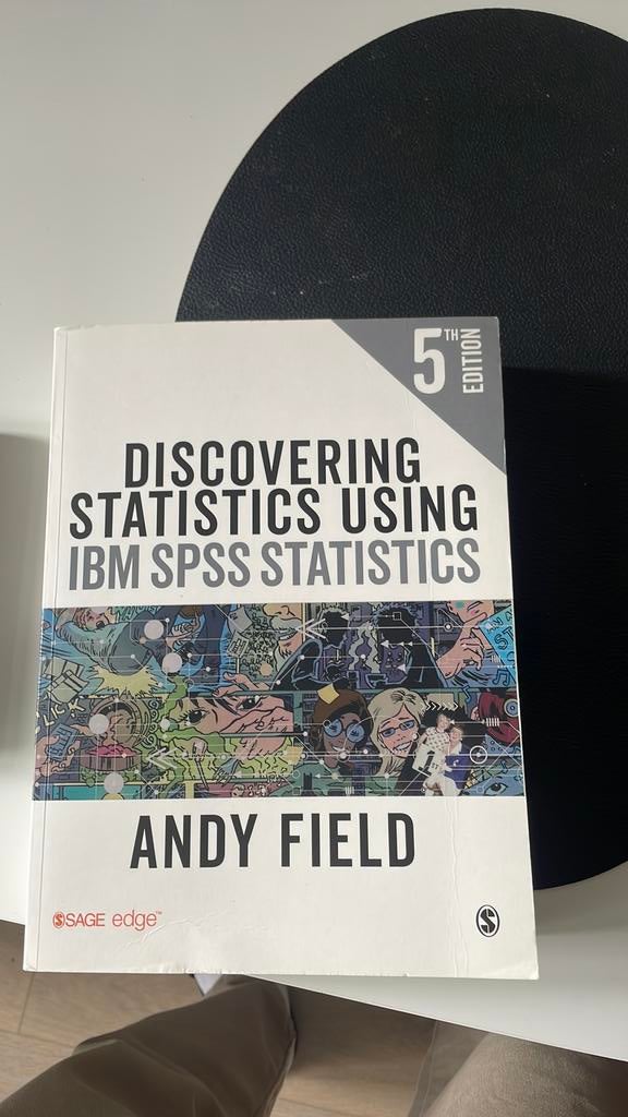 Discovering statistics using ibm spss statistics andy field, Ophalen of Verzenden, Zo goed als nieuw