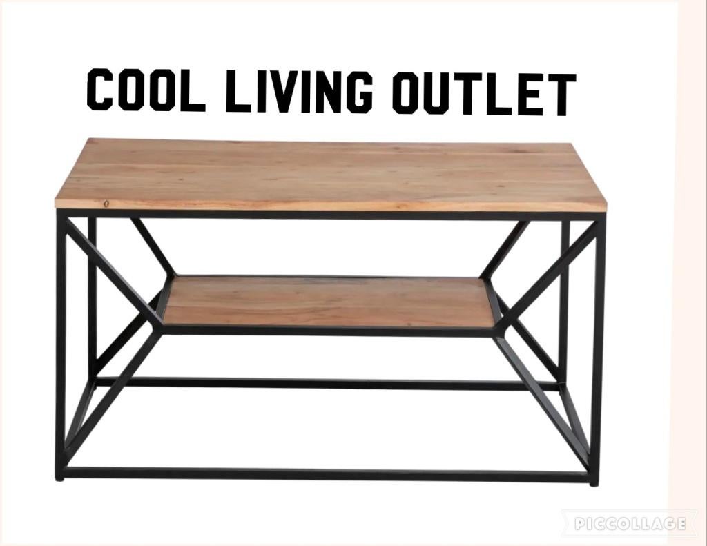 salontafel mangohout met €100,= korting(of...*), Ophalen, Zo goed als nieuw