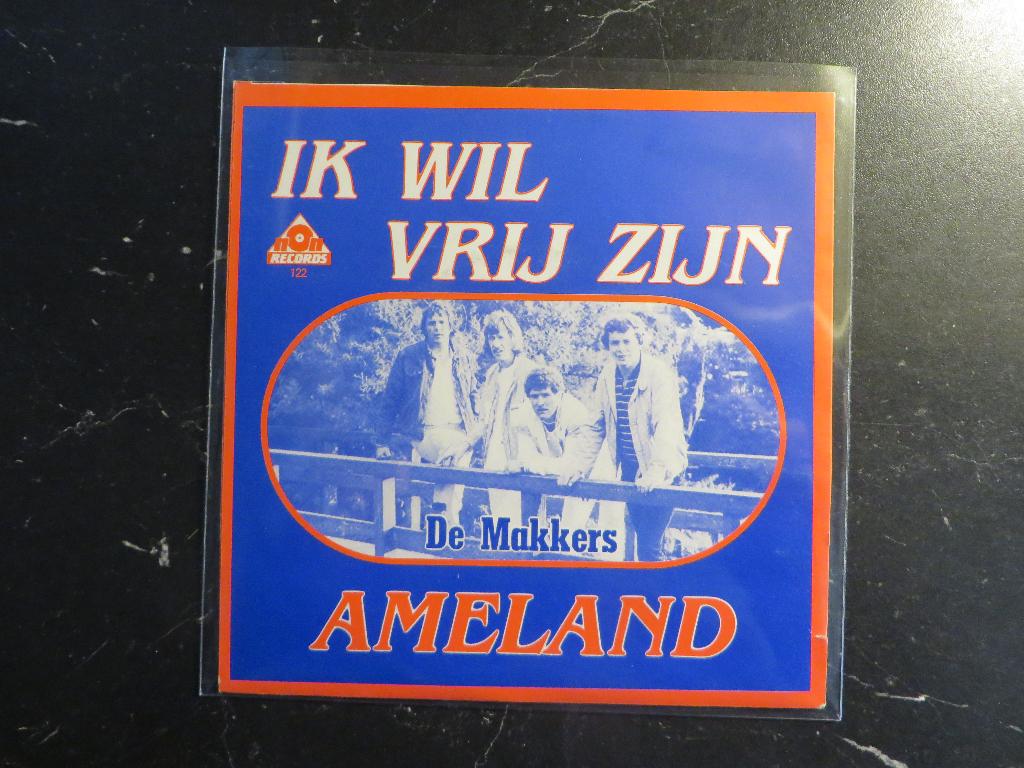 De Makkers .  Ik wil vrij zijn  / Ameland, Ophalen of Verzenden, Zo goed als nieuw, Overige formaten, Levenslied of Smartlap