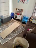 Houten kinder klimrek met glijbaan, Ophalen, Zo goed als nieuw