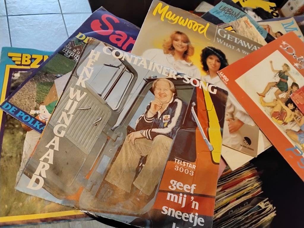 Partij singles 402 stuks geheime zender, Cd's en Dvd's, Ophalen of Verzenden, Gebruikt, Nederlandstalig