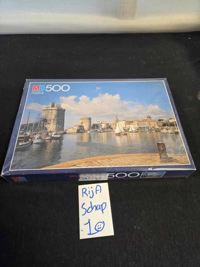 MB 500 Puzzel La Rochelle haven, Onbekend, Nieuw, Ophalen of Verzenden, Onbekend