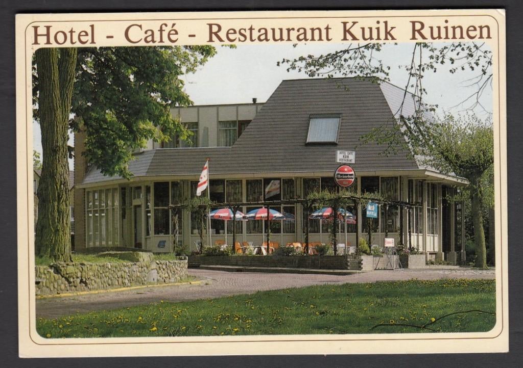 Ruinen Hotel Café Restaurant Gelopen, Verzenden, 1980 tot heden, Gelopen, Drenthe