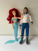 Disney Barbie Eric en Ariel, kleine zeemeermin, Ophalen of Verzenden, Gebruikt, Pop