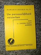 Kanarie-Boekje No. 91: Uw persoonlijkheid versterken, Ophalen of Verzenden