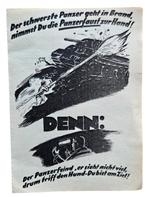 een orginele ww2 German panzerfaust manual, Verzamelen, Militaria | Tweede Wereldoorlog, Ophalen of Verzenden, Amerika, Boek of Tijdschrift