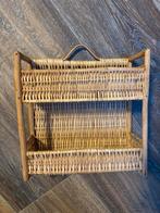 Roten / rieten wandrekje, Ophalen, Zo goed als nieuw