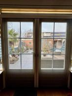 Dubbele Plissé Hordeur - 190x200, Ophalen, Kunststof, Hordeur, Zo goed als nieuw