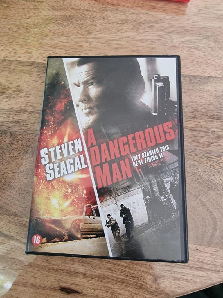 A Dangerous Man - Steven Seagal DVD, Cd's en Dvd's, Vanaf 16 jaar, Ophalen of Verzenden, Gebruikt, Actie