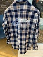 Black Bananas geruit overhemd maat S, Kleding | Heren, Overhemden, Ophalen of Verzenden, Zo goed als nieuw, Blauw, Overige halswijdtes