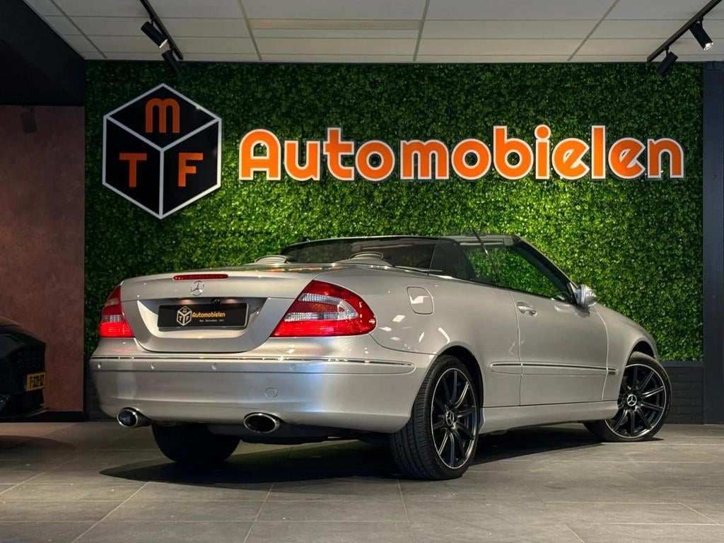 Mercedes-Benz CLK-klasse Cabrio 320 Elegance 218 PK V6 |LEDE, Automaat, Gebruikt, Zwart, USB