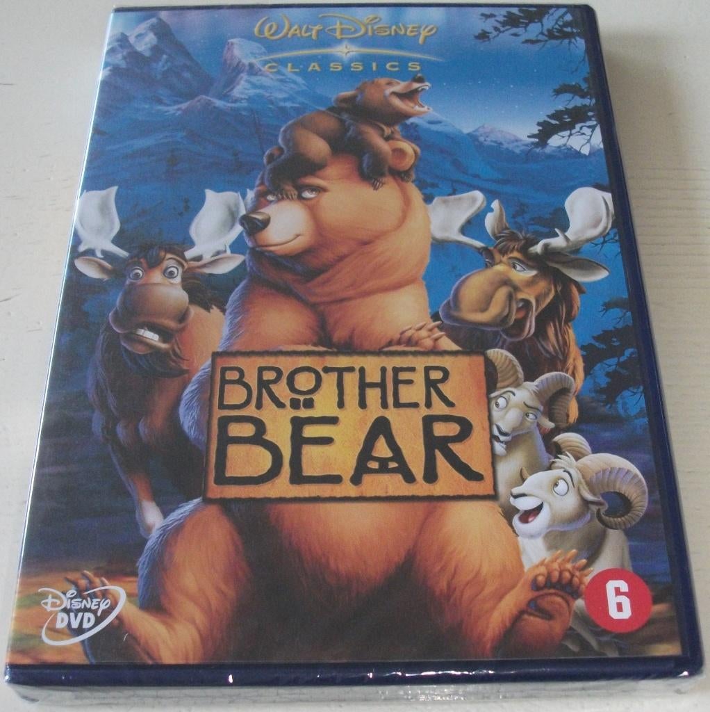 Dvd *** BROTHER BEAR *** Walt Disney *NIEUW*, Cd's en Dvd's, Dvd's | Kinderen en Jeugd, Nieuw in verpakking, Film, Avontuur, Vanaf 6 jaar