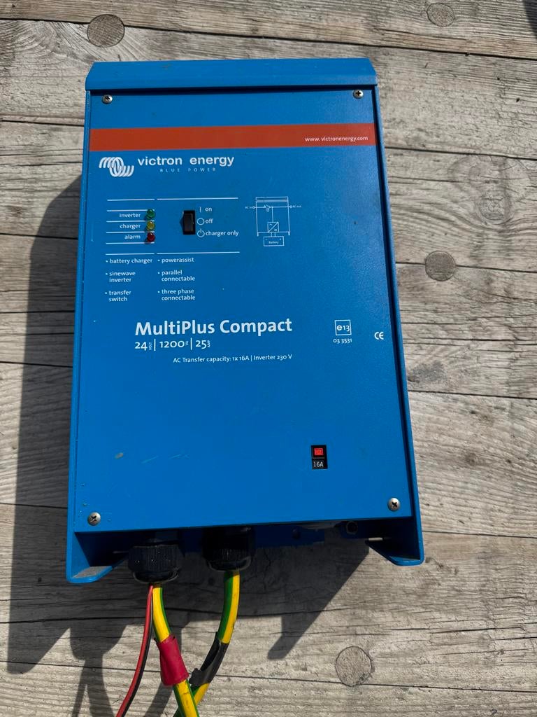 Victron Multiplus Compact 24V, Ophalen of Verzenden, Gebruikt